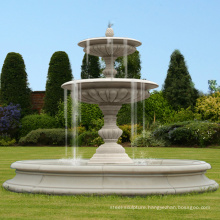 China supplier modern tiered natural stone french garden fountain for sale